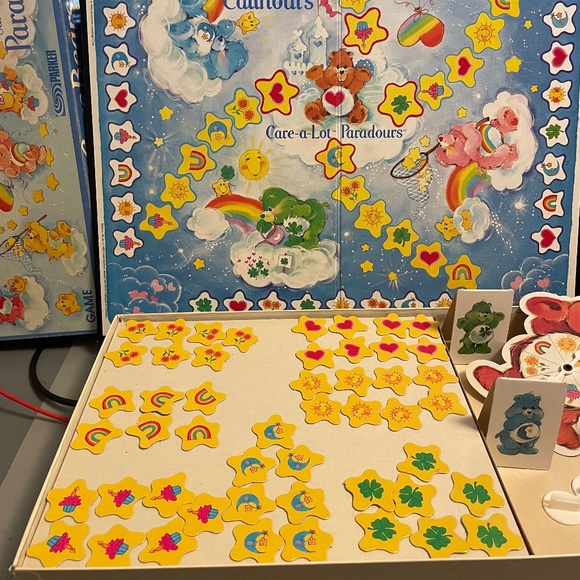 Vintage Care Bears ❤️🌈 On the Path to Care-a-Lot Board Game - Picture 7 of 8